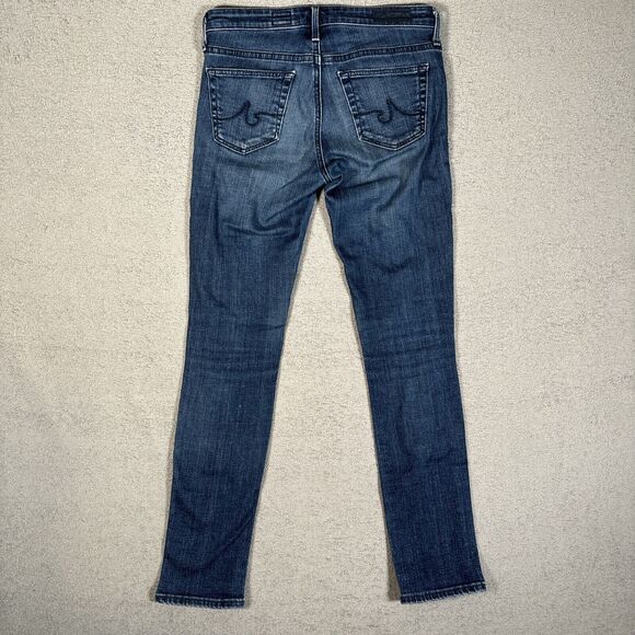 Adriano Goldschmied AG Jeans Stevie Ankle Slim Straight Women’s Fit 28x26 - Picture 8 of 10